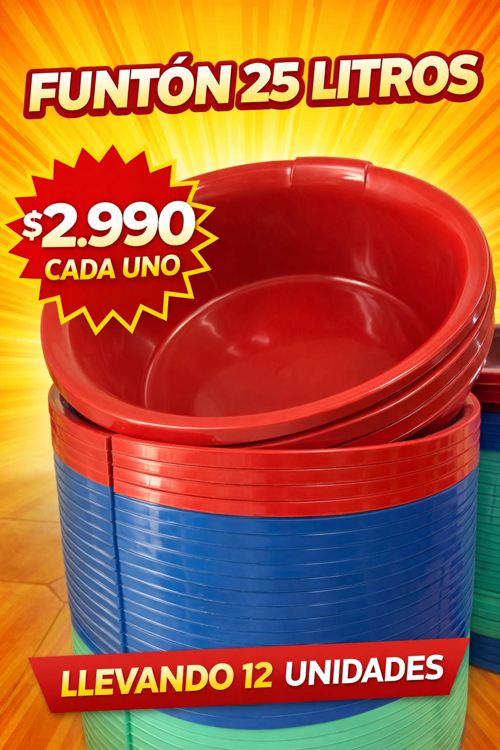 Oferta Funton 25 Litros